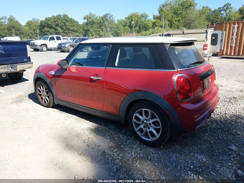 2015 Mini Hard top VIN WMWXP7C50F2A38710 IAAI salvage auction — RIGHT FRONT, Salvage (Idaho), sold $725 on 2026-07-07 (photo 3)