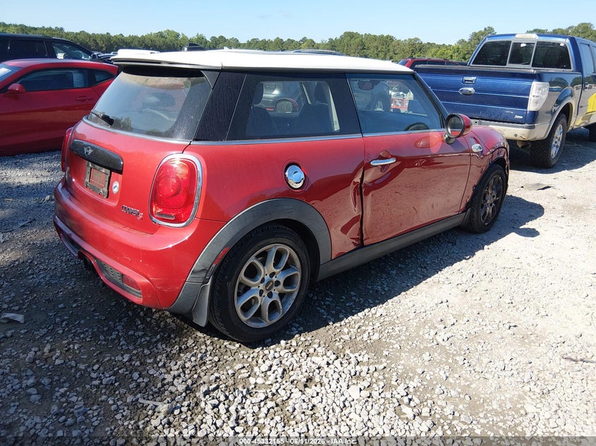 2015 Mini Hard top VIN WMWXP7C50F2A38710 IAAI salvage auction — RIGHT FRONT, Salvage (Idaho), sold $725 on 2026-07-07 (photo 4)