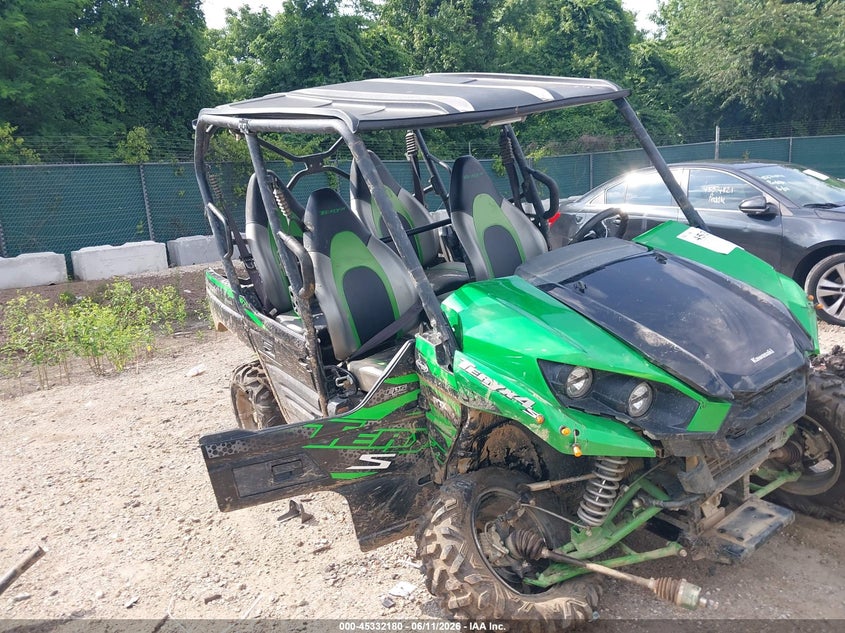 2021 Kawasaki VIN JKBRTCJ14MB500167 IAAI salvage auction — FRONT END, Salvage - Greater Than 75% (Maryland), sold $3,700 on 2026-07-15 (photo 1)