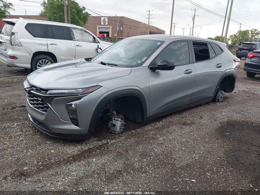 2024 Chevrolet Trax VIN KL77LGE24RC181752 IAAI salvage auction — THEFT, Salvage (Michigan), sold $5,700 on 2026-07-11 (photo 2)