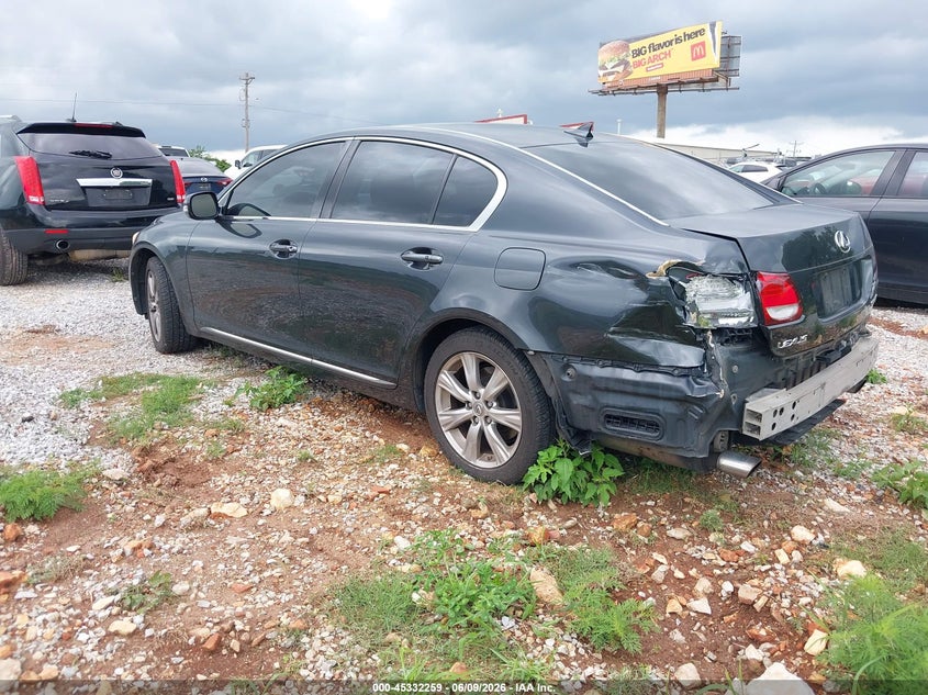 2008 Lexus Gs 350 VIN JTHCE96S380020913 IAAI salvage auction — REAR END, Salvage (Missouri), sold $125 on 2026-07-20 (photo 3)