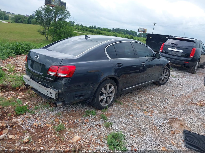 2008 Lexus Gs 350 VIN JTHCE96S380020913 IAAI salvage auction — REAR END, Salvage (Missouri), sold $125 on 2026-07-20 (photo 4)