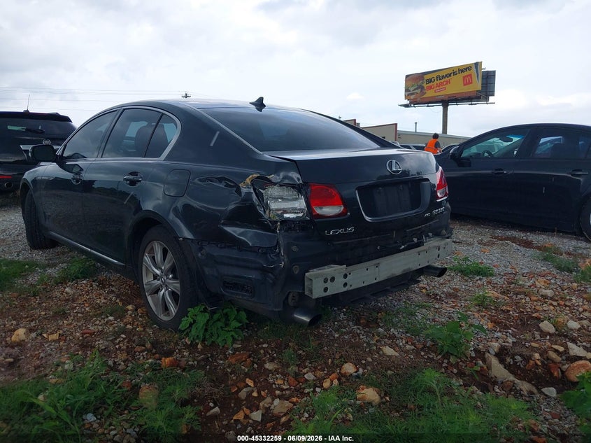 2008 Lexus Gs 350 VIN JTHCE96S380020913 IAAI salvage auction — REAR END, Salvage (Missouri), sold $125 on 2026-07-20 (photo 6)