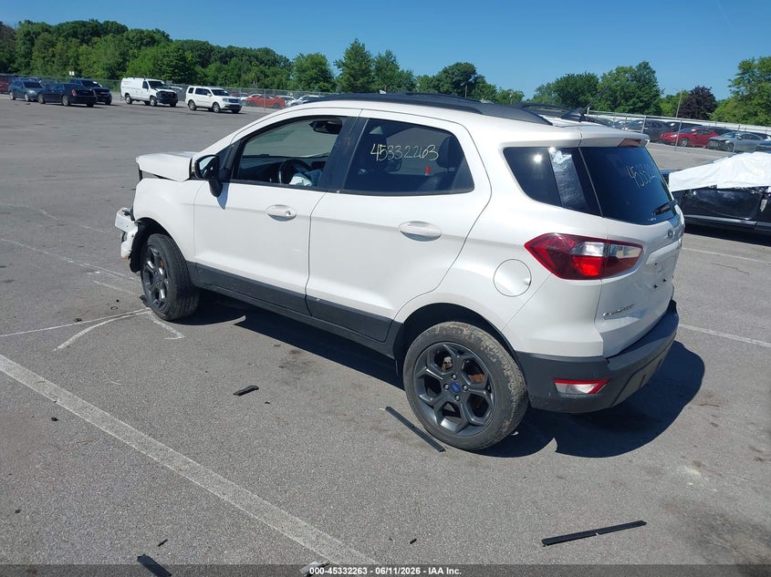 2018 Ford Ecosport VIN MAJ6P1CL4JC178856 IAAI salvage auction — FRONT END, Salvage (Indiana), sold $900 on 2026-07-31 (photo 3)