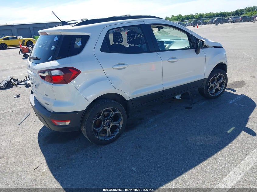 2018 Ford Ecosport VIN MAJ6P1CL4JC178856 IAAI salvage auction — FRONT END, Salvage (Indiana), sold $900 on 2026-07-31 (photo 4)