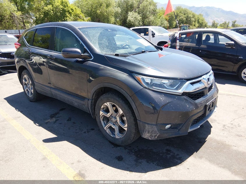 2017 Honda Cr-v VIN 2HKRW2H86HH665818 IAAI salvage auction — REAR END, Clear (Wyoming), sold $10,600 on 2026-07-09 (photo 1)