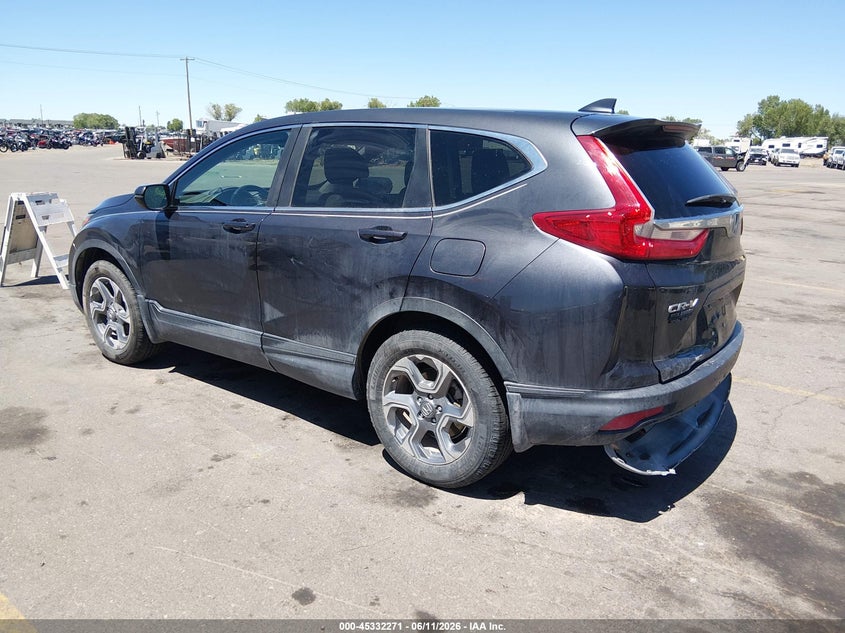 2017 Honda Cr-v VIN 2HKRW2H86HH665818 IAAI salvage auction — REAR END, Clear (Wyoming), sold $10,600 on 2026-07-09 (photo 3)