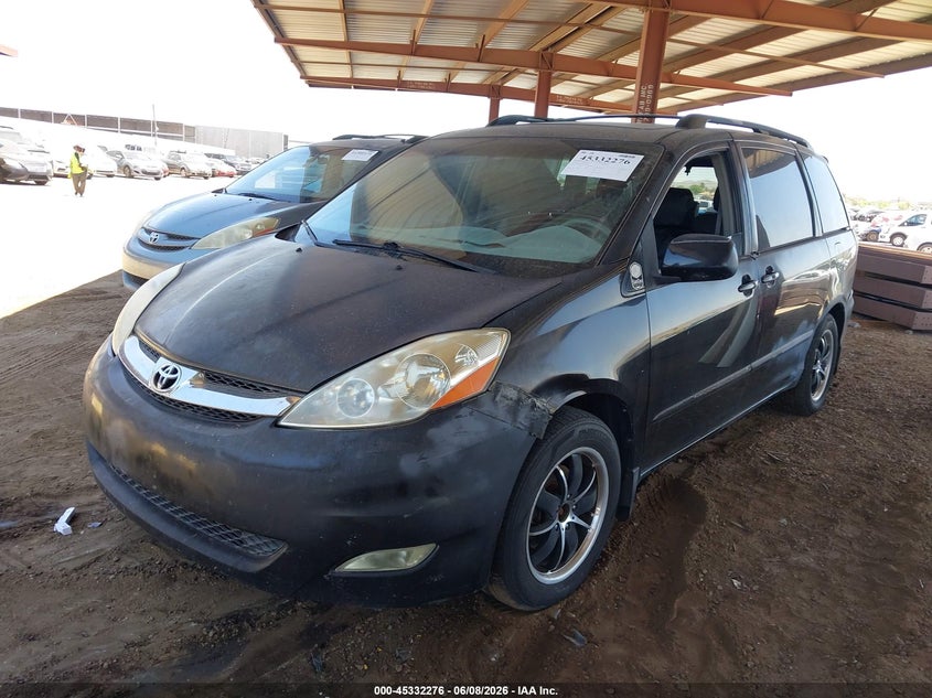 2008 Toyota Sienna VIN 5TDZK22C38S110151 IAAI salvage auction — NORMAL WEAR, Clear-Dealer Only (Arizona), sold $375 on 2026-07-28 (photo 2)