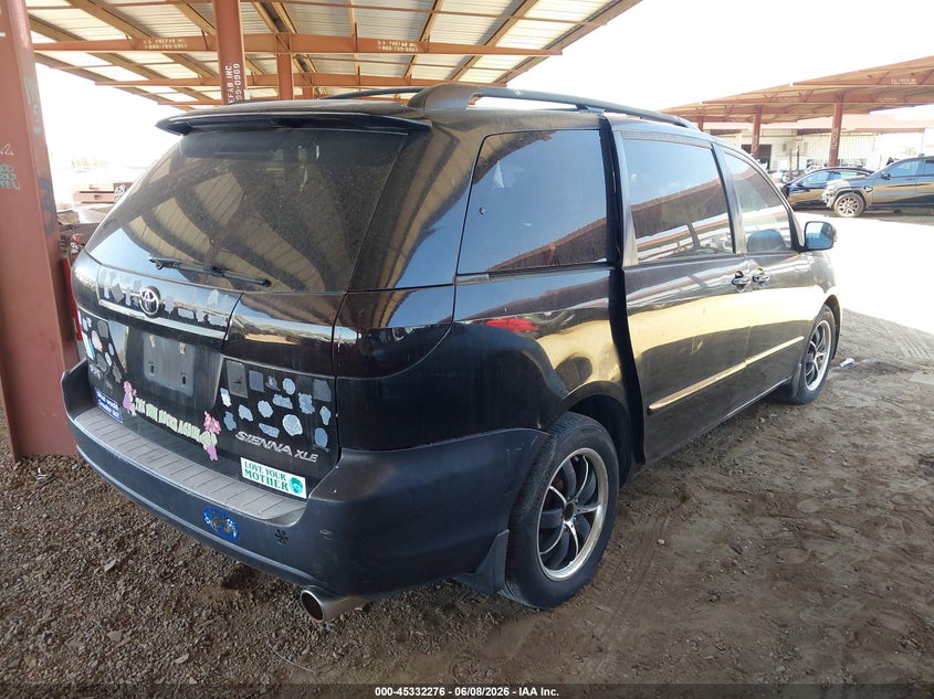 2008 Toyota Sienna VIN 5TDZK22C38S110151 IAAI salvage auction — NORMAL WEAR, Clear-Dealer Only (Arizona), sold $375 on 2026-07-28 (photo 4)