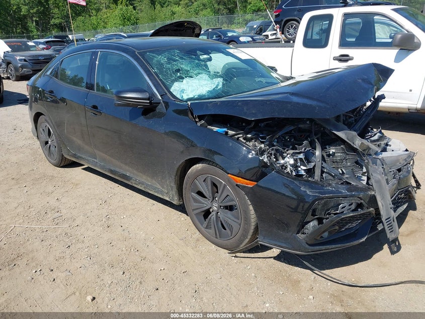 2019 Honda Civic VIN SHHFK7H62KU206512 IAAI salvage auction — FRONT END, Salvage (New Hampshire), sold $2,800 on 2026-07-31 (photo 1)