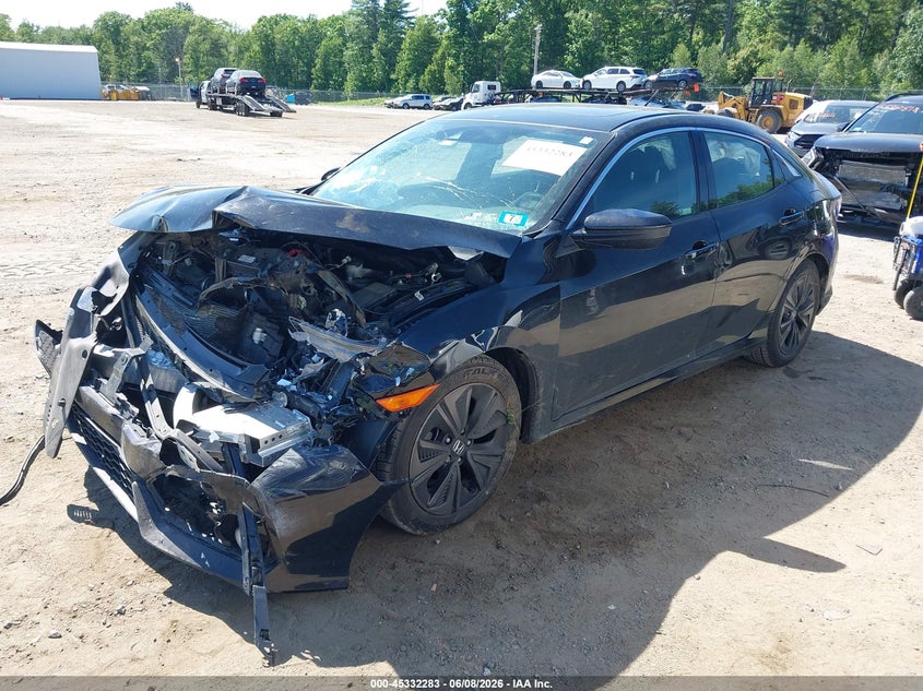 2019 Honda Civic VIN SHHFK7H62KU206512 IAAI salvage auction — FRONT END, Salvage (New Hampshire), sold $2,800 on 2026-07-31 (photo 2)