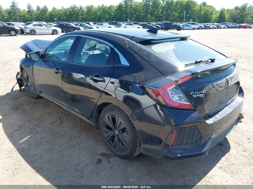 2019 Honda Civic VIN SHHFK7H62KU206512 IAAI salvage auction — FRONT END, Salvage (New Hampshire), sold $2,800 on 2026-07-31 (photo 3)