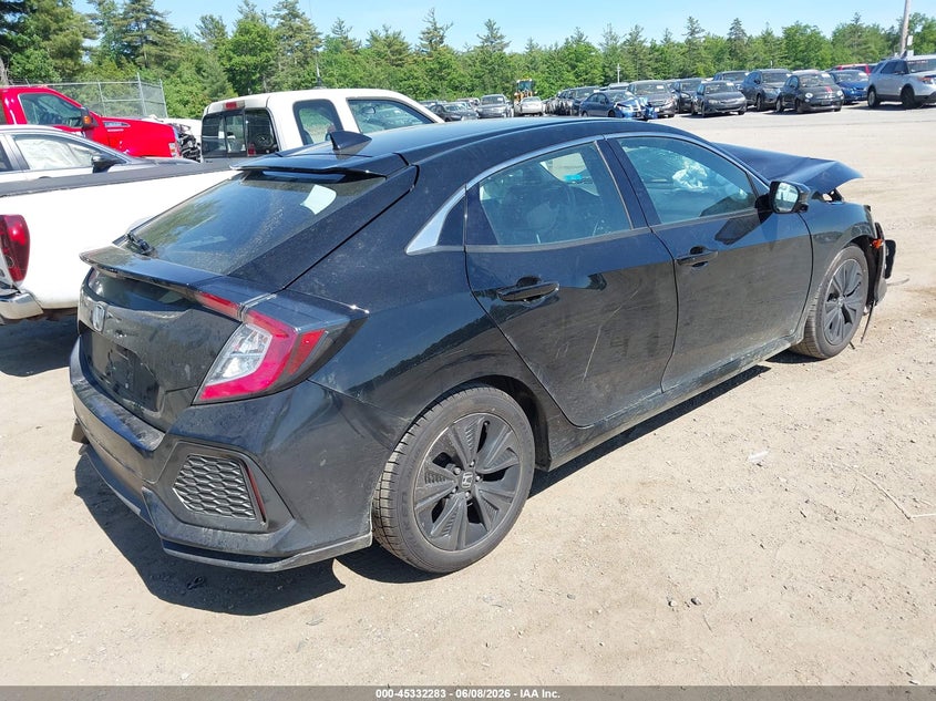 2019 Honda Civic VIN SHHFK7H62KU206512 IAAI salvage auction — FRONT END, Salvage (New Hampshire), sold $2,800 on 2026-07-31 (photo 4)
