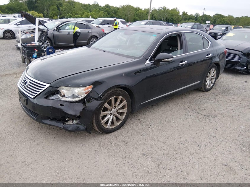 2012 Lexus Ls VIN JTHCL5EF5C5015131 IAAI salvage auction — UNKNOWN, Salvage Title, sold $2,500 on 2026-07-13 (photo 2)