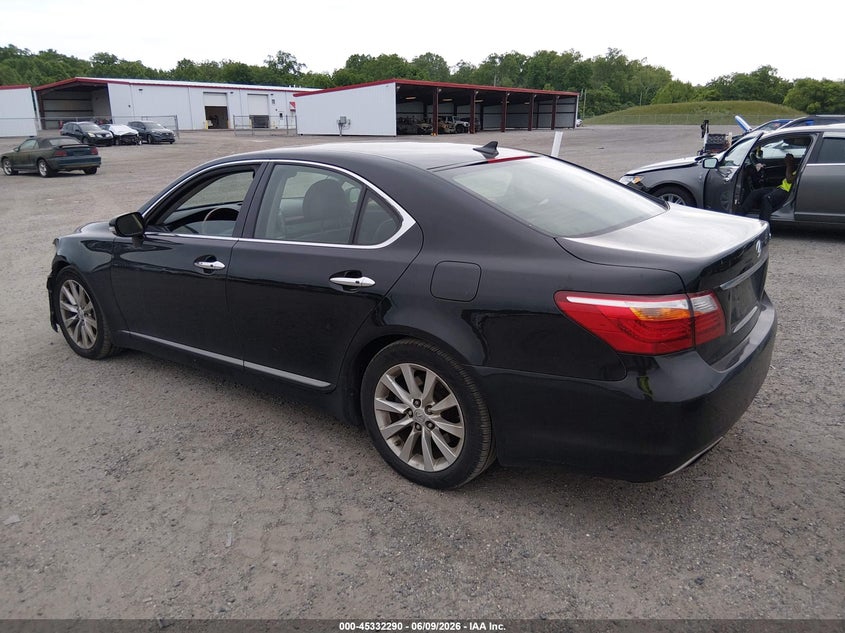 2012 Lexus Ls VIN JTHCL5EF5C5015131 IAAI salvage auction — UNKNOWN, Salvage Title, sold $2,500 on 2026-07-13 (photo 3)