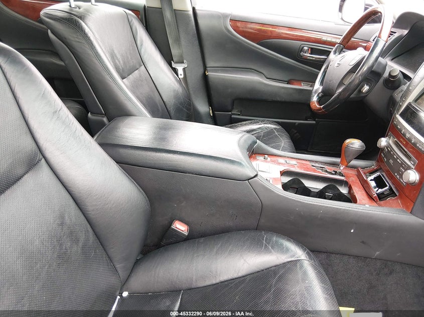 2012 Lexus Ls VIN JTHCL5EF5C5015131 IAAI salvage auction — UNKNOWN, Salvage Title, sold $2,500 on 2026-07-13 (photo 5)