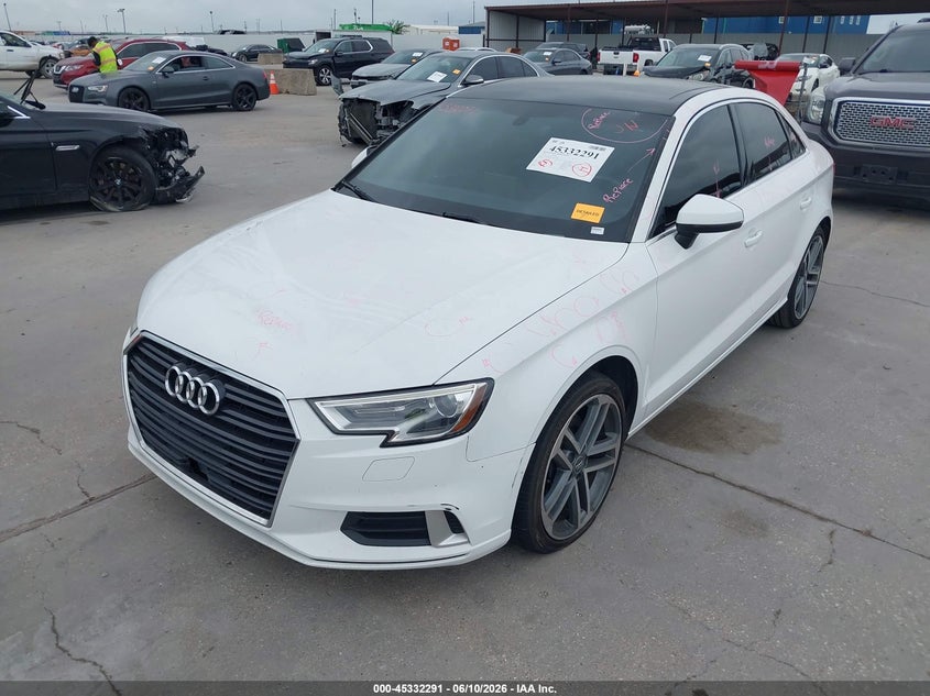 2019 Audi A3 VIN WAUAUGFF2K1010584 IAAI salvage auction — HAIL, Original (Texas), sold $3,050 on 2026-07-29 (photo 6)