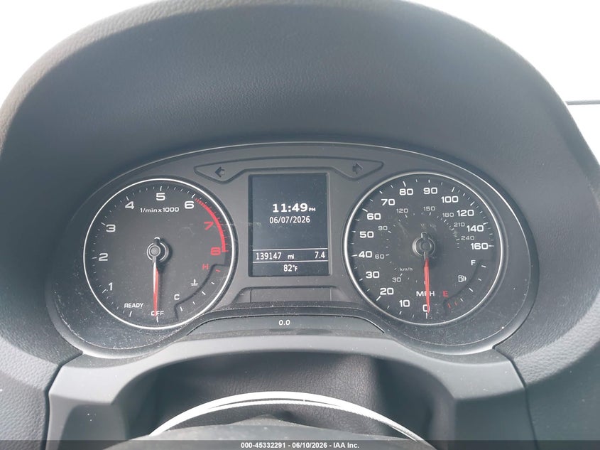 2019 Audi A3 VIN WAUAUGFF2K1010584 IAAI salvage auction — HAIL, Original (Texas), sold $3,050 on 2026-07-29 (photo 7)