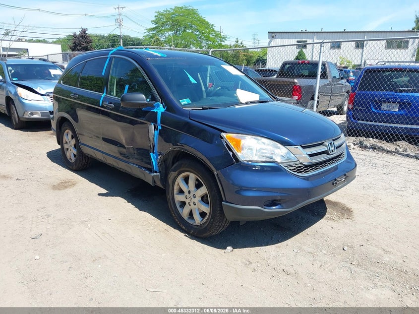 2011 Honda Cr-v VIN JHLRE4H42BC009567 IAAI salvage auction — RIGHT SIDE, Salvage (Rhode Island), sold $450 on 2026-07-28 (photo 1)
