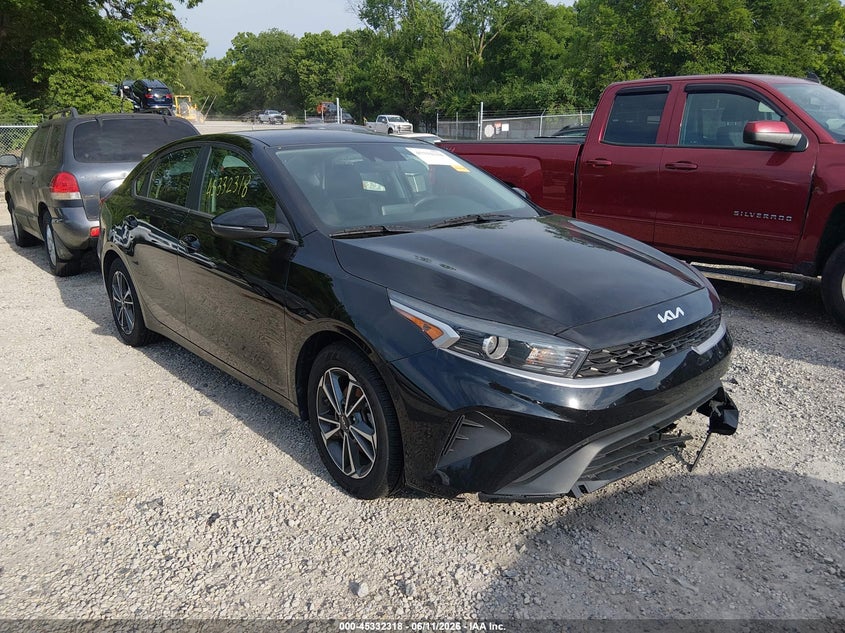 2022 Kia Forte VIN 3KPF24AD4NE467871 IAAI salvage auction — FRONT END, Salvage (Ohio), sold $3,800 on 2026-08-01 (photo 1)