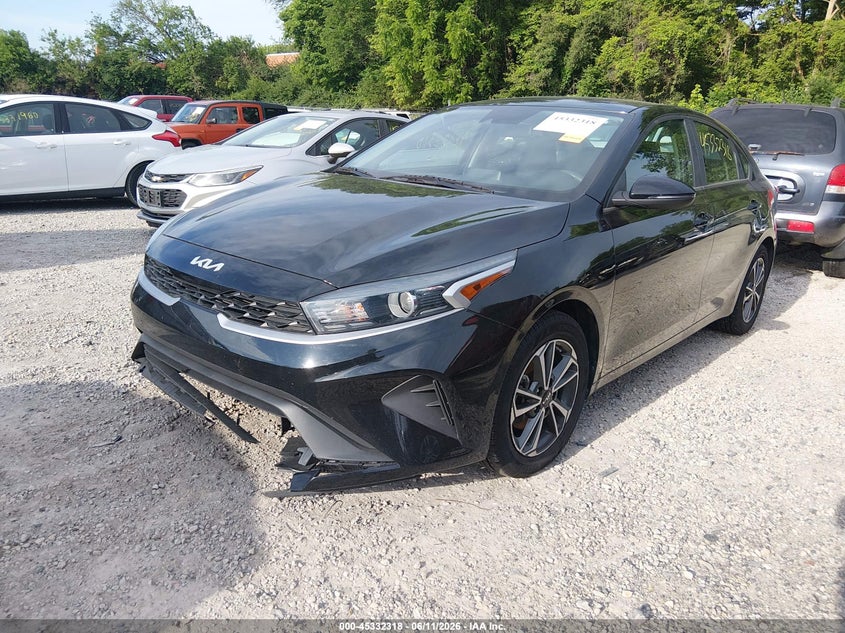 2022 Kia Forte VIN 3KPF24AD4NE467871 IAAI salvage auction — FRONT END, Salvage (Ohio), sold $3,800 on 2026-08-01 (photo 2)