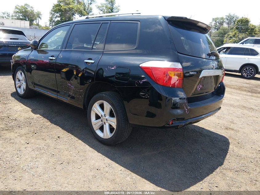 2008 Toyota Highlander VIN JTEES42A482002892 IAAI salvage auction — FRONT END, Salvage (New Jersey), sold $1,100 on 2026-07-29 (photo 3)