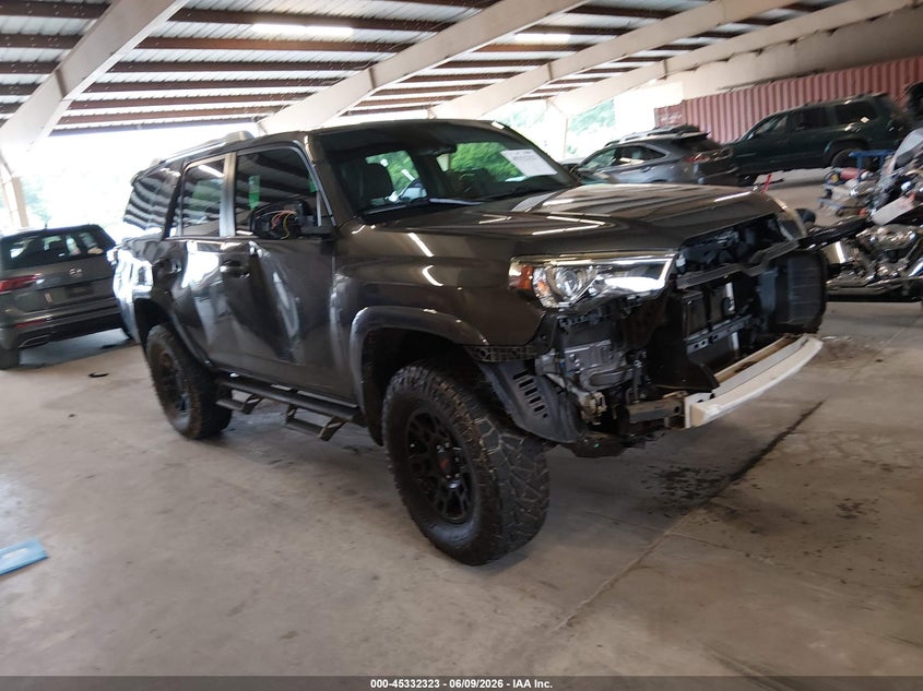 2018 Toyota 4runner VIN JTEZU5JR9J5187387 IAAI salvage auction — FRONT END, Salvage Title, sold $11,000 on 2026-07-13 (photo 1)