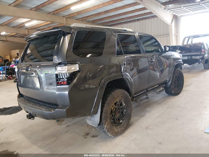 2018 Toyota 4runner VIN JTEZU5JR9J5187387 IAAI salvage auction — FRONT END, Salvage Title, sold $11,000 on 2026-07-13 (photo 4)