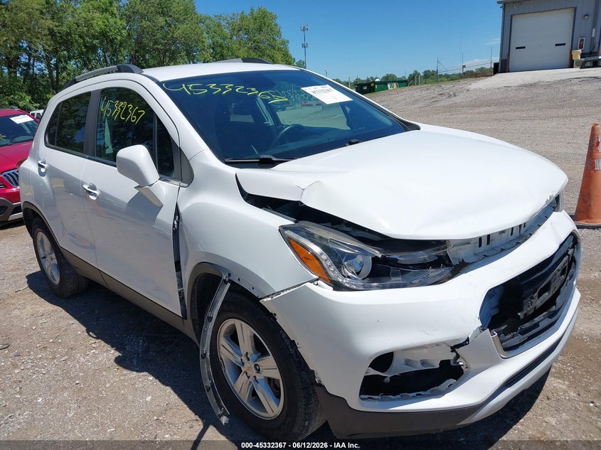 2017 Chevrolet Trax VIN KL7CJLSB2HB227990 IAAI salvage auction — FRONT END, Clear (Indiana), sold $975 on 2026-07-08 (photo 6)