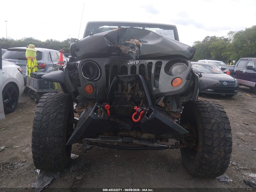 2008 Jeep Wrangler unlimited VIN 1J4GA39188L523196 IAAI salvage auction — FRONT END, Salvage (Tennessee), sold $1,000 on 2026-07-09 (photo 6)
