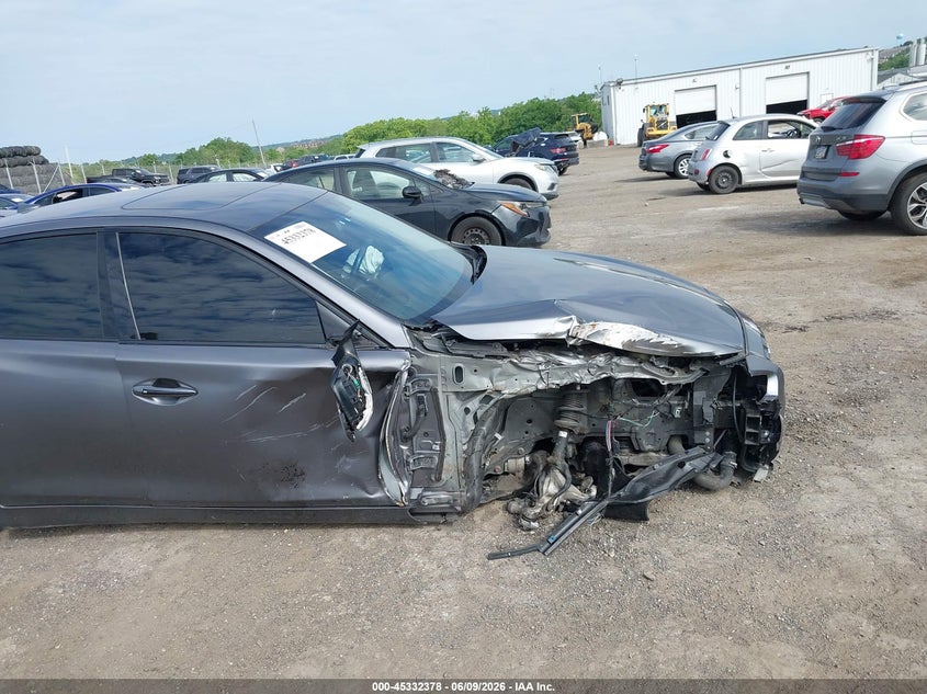 2016 Infiniti Q50 VIN JN1CV7AR2GM253251 IAAI salvage auction — RIGHT FRONT, Salvage Title, sold $225 on 2026-07-10 (photo 6)