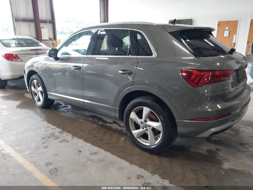 2020 Audi Q3 VIN WA1AECF38L1075014 IAAI salvage auction — FRONT END, Salvage Title, sold $7,200 on 2026-08-07 (photo 3)