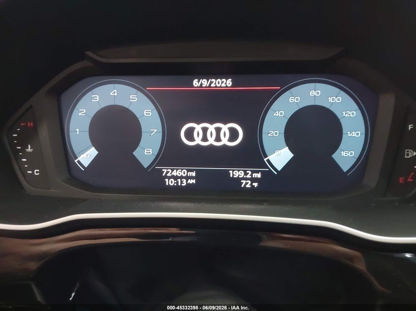 2020 Audi Q3 VIN WA1AECF38L1075014 IAAI salvage auction — FRONT END, Salvage Title, sold $7,200 on 2026-08-07 (photo 7)