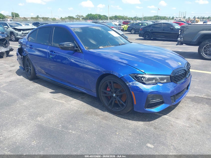 2022 BMW 3er VIN 3MW5R1J00N8C47786 — IAAI salvage auction photo