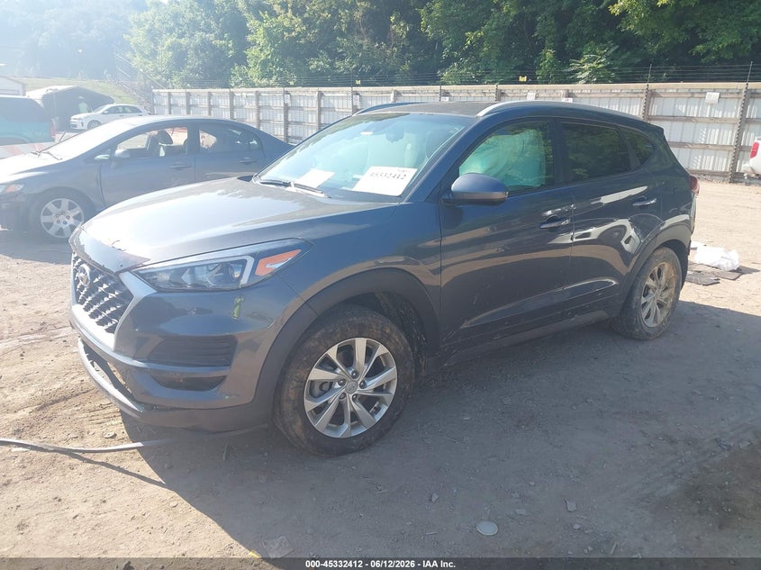 2021 Hyundai Tucson VIN KM8J33A4XMU394423 IAAI salvage auction — LEFT REAR, Salvage (Tennessee), sold $6,075 on 2026-07-08 (photo 2)