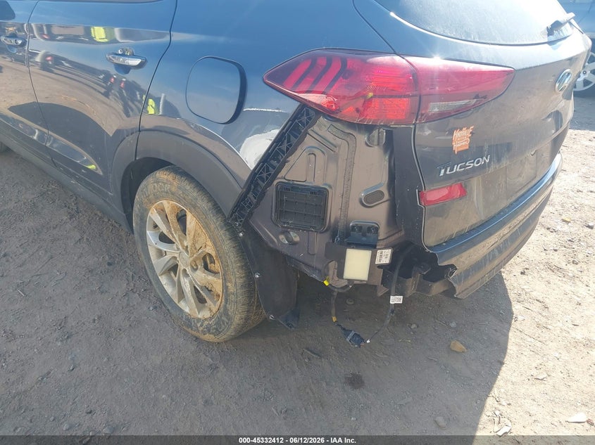 2021 Hyundai Tucson VIN KM8J33A4XMU394423 IAAI salvage auction — LEFT REAR, Salvage (Tennessee), sold $6,075 on 2026-07-08 (photo 6)