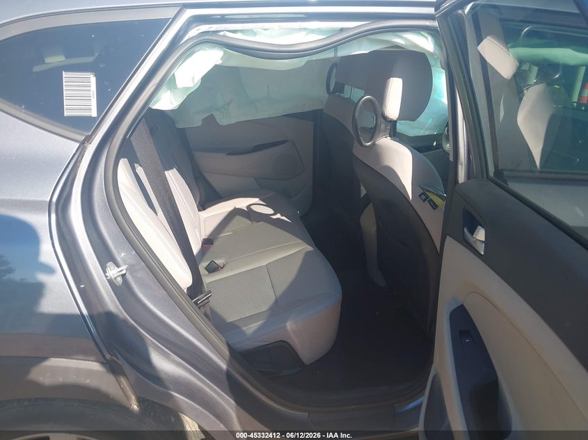 2021 Hyundai Tucson VIN KM8J33A4XMU394423 IAAI salvage auction — LEFT REAR, Salvage (Tennessee), sold $6,075 on 2026-07-08 (photo 8)
