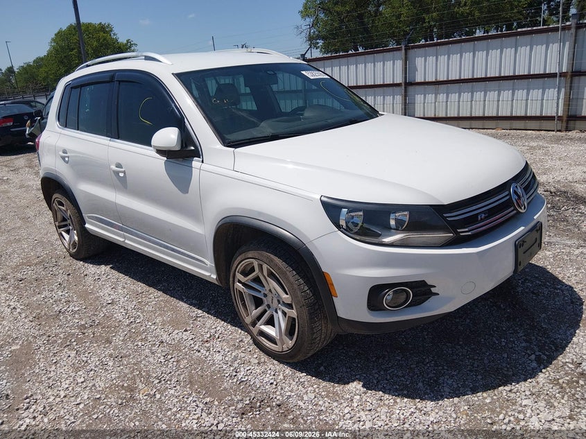 2016 Volkswagen Tiguan VIN WVGAV7AX6GW026275 IAAI salvage auction — LEFT FRONT, Salvage (Missouri), sold $1,850 on 2026-07-27 (photo 1)