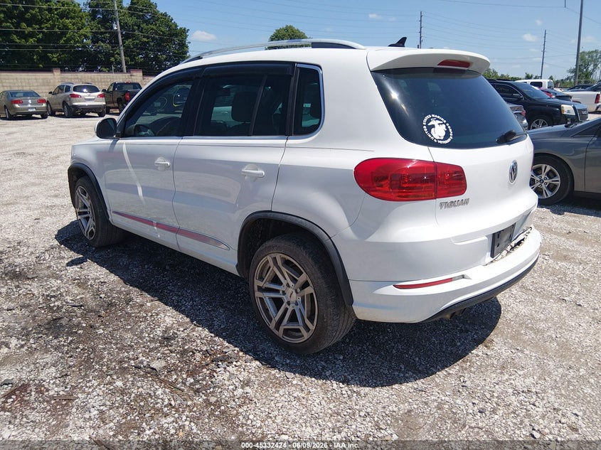 2016 Volkswagen Tiguan VIN WVGAV7AX6GW026275 IAAI salvage auction — LEFT FRONT, Salvage (Missouri), sold $1,850 on 2026-07-27 (photo 3)