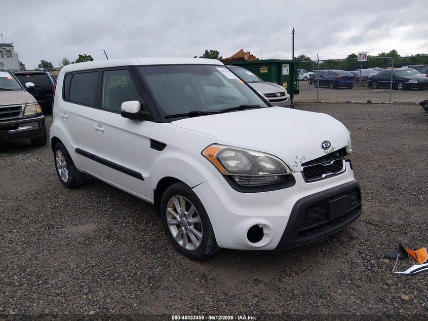 2012 Kia Soul VIN KNDJT2A65C7472622 IAAI salvage auction — LEFT SIDE, Salvage (Ohio), sold $250 on 2026-07-14 (photo 1)