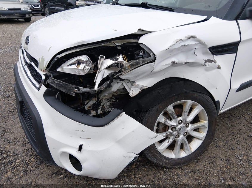 2012 Kia Soul VIN KNDJT2A65C7472622 IAAI salvage auction — LEFT SIDE, Salvage (Ohio), sold $250 on 2026-07-14 (photo 6)
