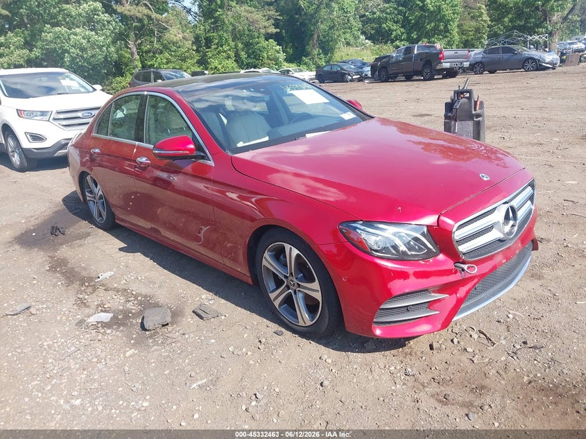 2019 Mercedes-benz E-klasse VIN WDDZF4KB0KA688547 IAAI salvage auction — UNKNOWN, Mv-907A (New York), sold $7,050 on 2026-07-14 (photo 1)