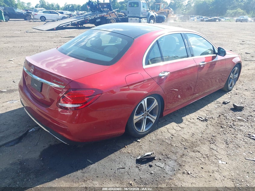 2019 Mercedes-benz E-klasse VIN WDDZF4KB0KA688547 IAAI salvage auction — UNKNOWN, Mv-907A (New York), sold $7,050 on 2026-07-14 (photo 4)