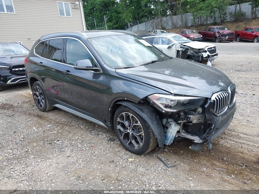 2021 BMW X1 VIN WBXJG9C08M5T87148 — IAAI salvage auction photo