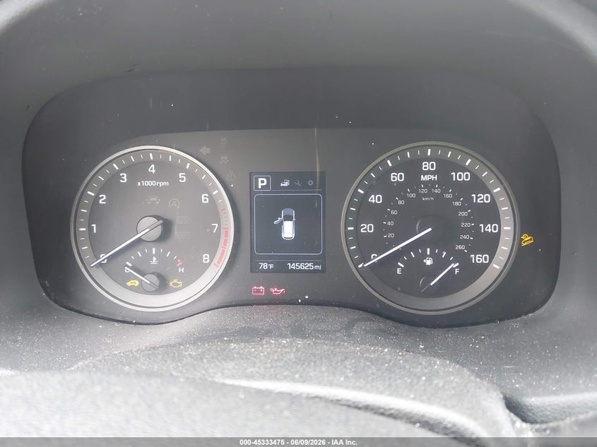 2018 Hyundai Tucson VIN KM8J3CA25JU629353 IAAI salvage auction — NORMAL WEAR, Salvage Title, sold $2,300 on 2026-07-16 (photo 7)