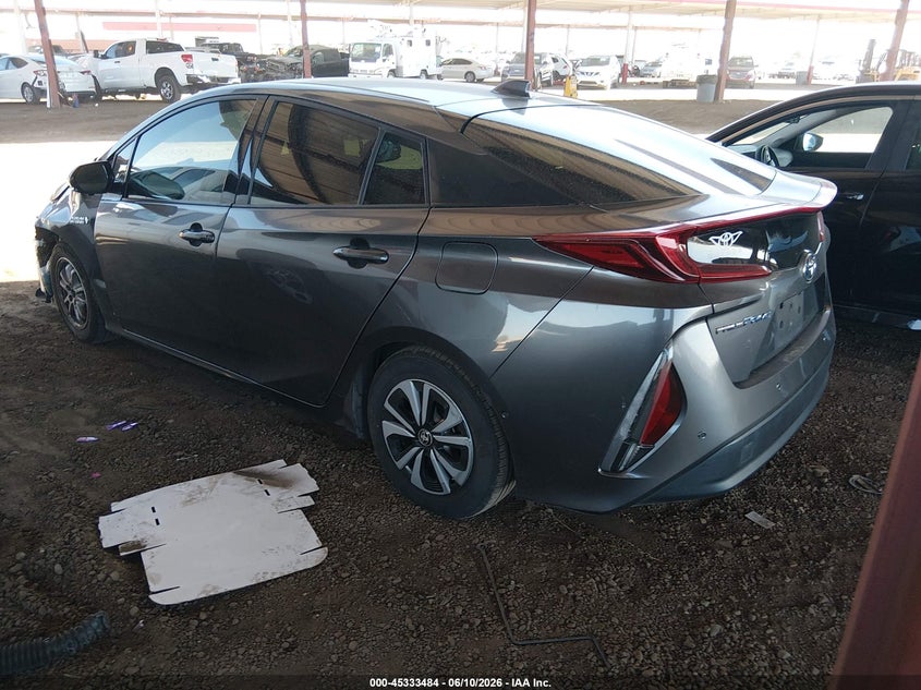 2018 Toyota Prius VIN JTDKARFPXJ3098596 IAAI salvage auction — LEFT FRONT, Salvage Title, sold $7,500 on 2026-07-10 (photo 3)