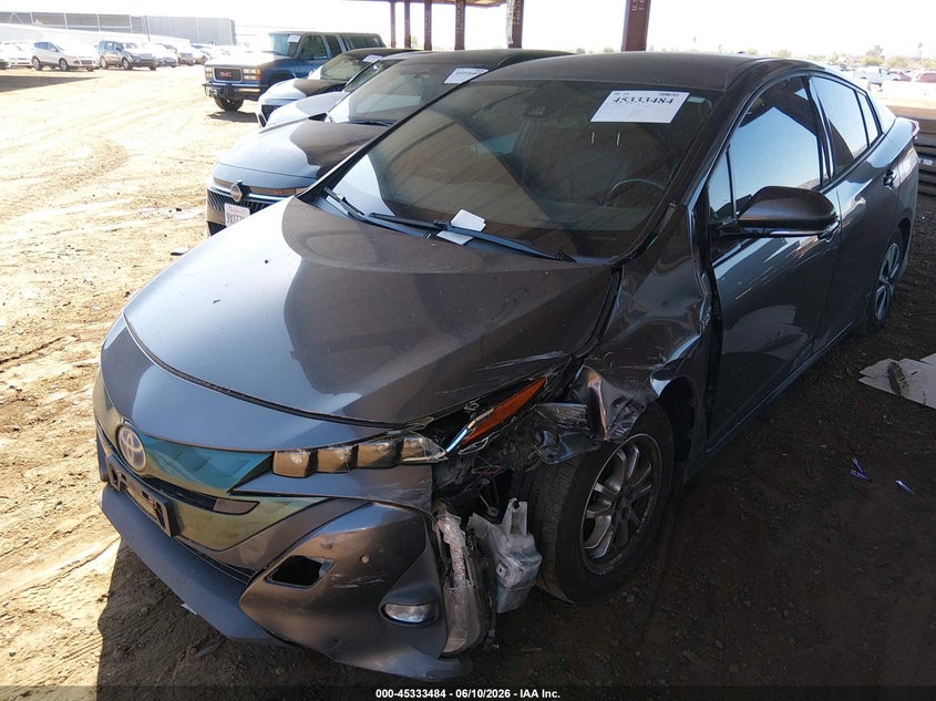 2018 Toyota Prius VIN JTDKARFPXJ3098596 IAAI salvage auction — LEFT FRONT, Salvage Title, sold $7,500 on 2026-07-10 (photo 6)