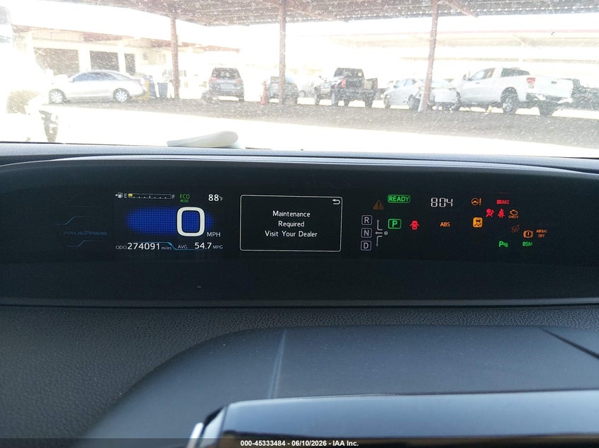 2018 Toyota Prius VIN JTDKARFPXJ3098596 IAAI salvage auction — LEFT FRONT, Salvage Title, sold $7,500 on 2026-07-10 (photo 7)