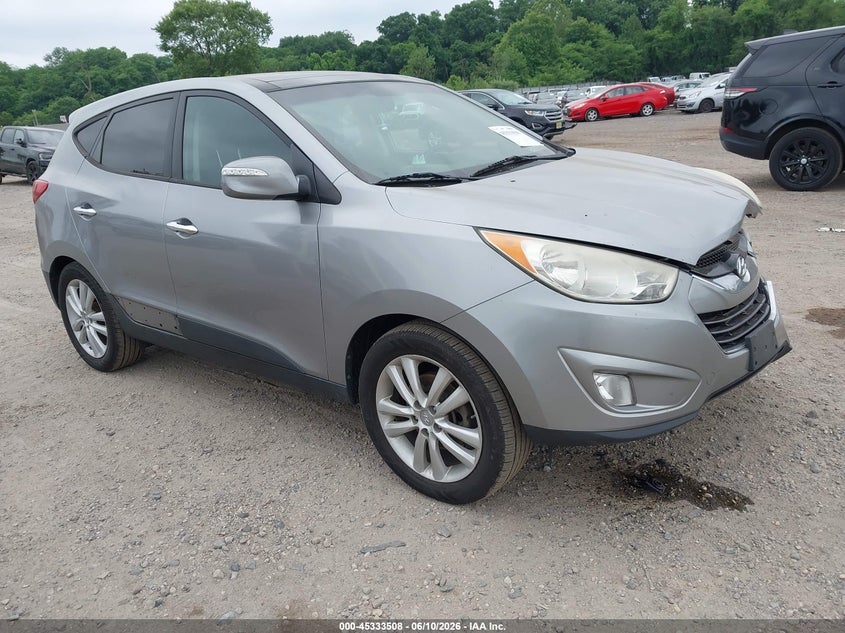 2012 Hyundai Tucson VIN KM8JU3AC6CU529934 IAAI salvage auction — FRONT END, Salvage (New Jersey), sold $1,300 on 2026-07-28 (photo 1)