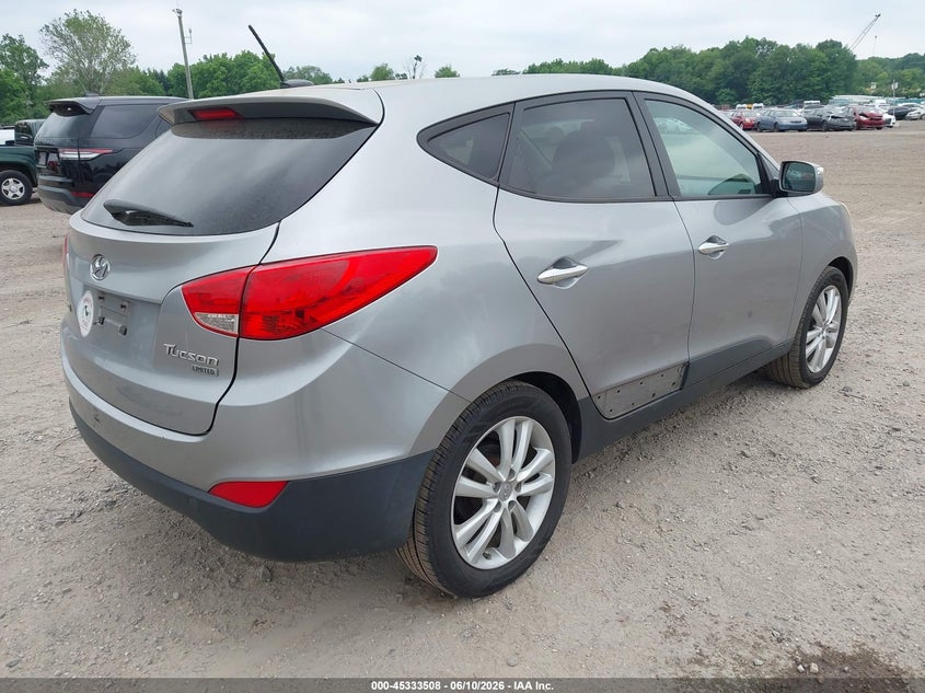 2012 Hyundai Tucson VIN KM8JU3AC6CU529934 IAAI salvage auction — FRONT END, Salvage (New Jersey), sold $1,300 on 2026-07-28 (photo 4)
